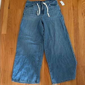 Gap Superlight Pull on Baggy Jeans Size Small